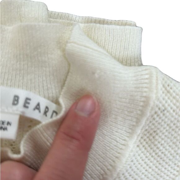 Veronica Beard Ivory Knit Raylan Pullover - Picture 5 of 5